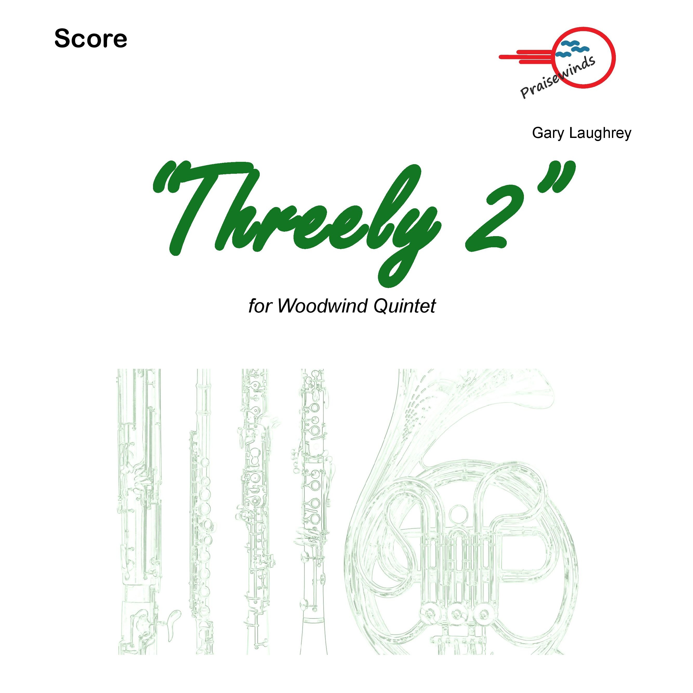 Cover Art for "Threely 2" by Gary Laughrey