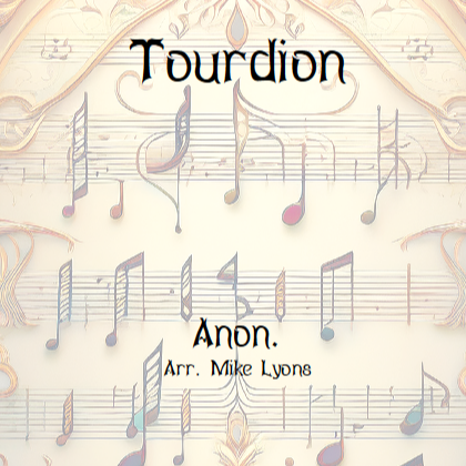 Couverture pour "Tourdion (Brass Quartet) (arr. Mike Lyons)" par Anon
