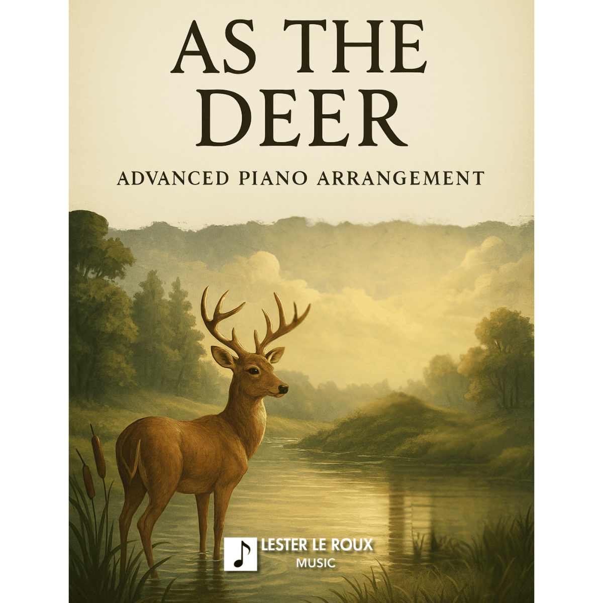 Cover Art for "As The Deer (arr. Lester Le Roux)" by Martin Nystrom