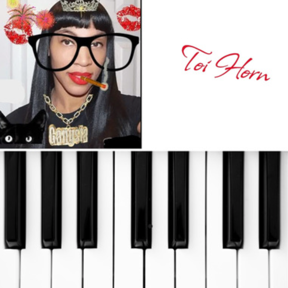 Cover Art for "The Haunted Piano" by Toi Horn