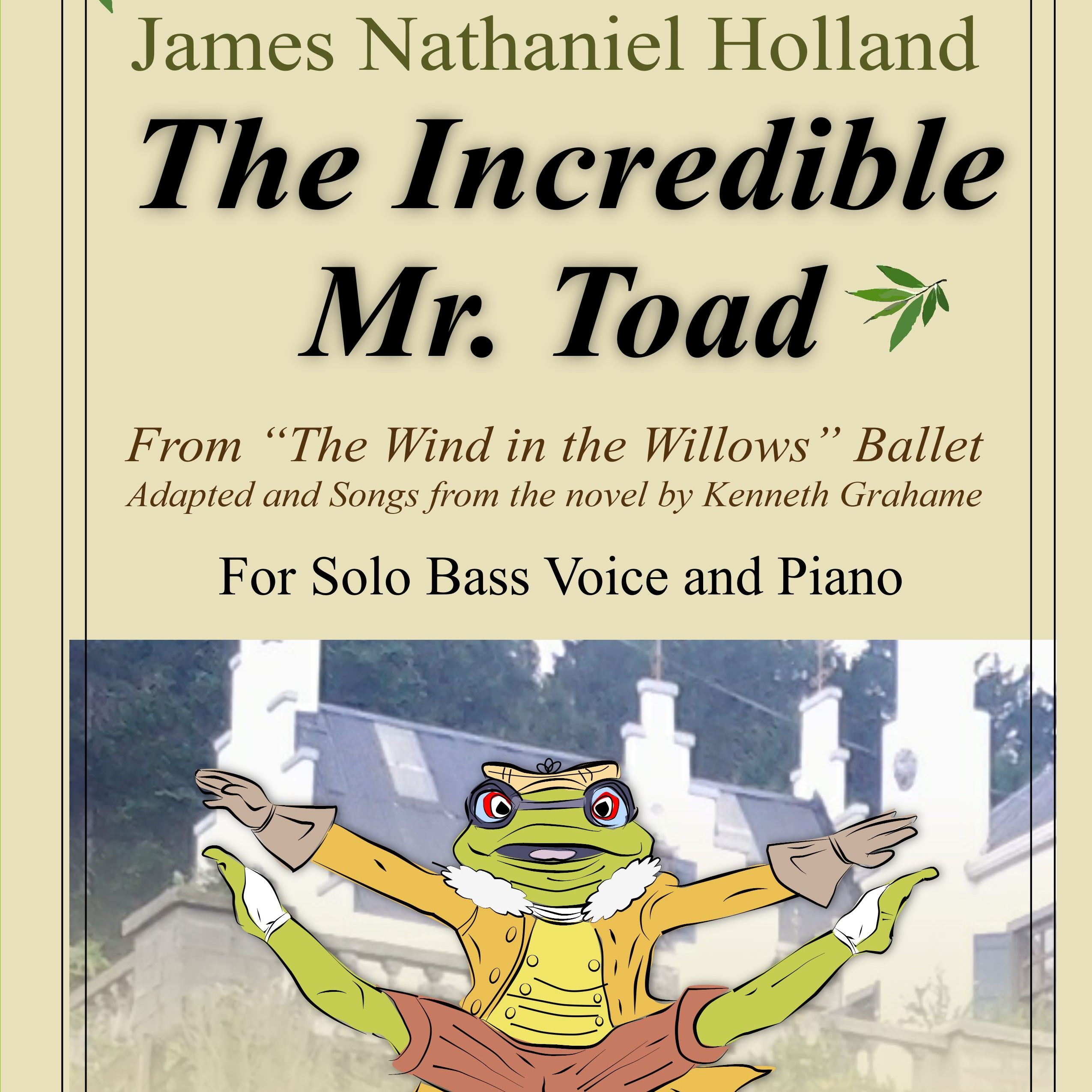 Cover Art for "The Incredible Mr. Toad" by James Nathaniel Holland