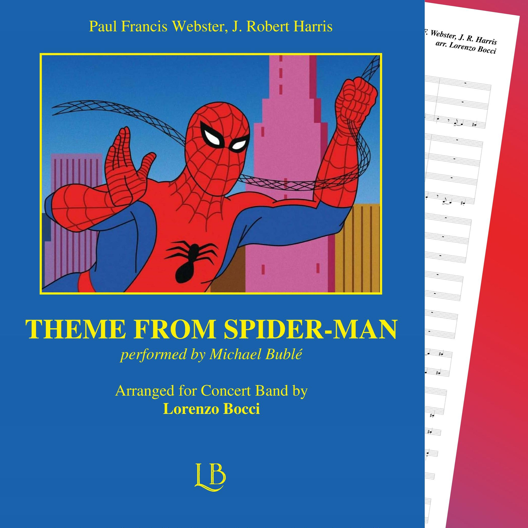 Carátula para "Theme From Spider Man (arr. Lorenzo Bocci)" por Aerosmith