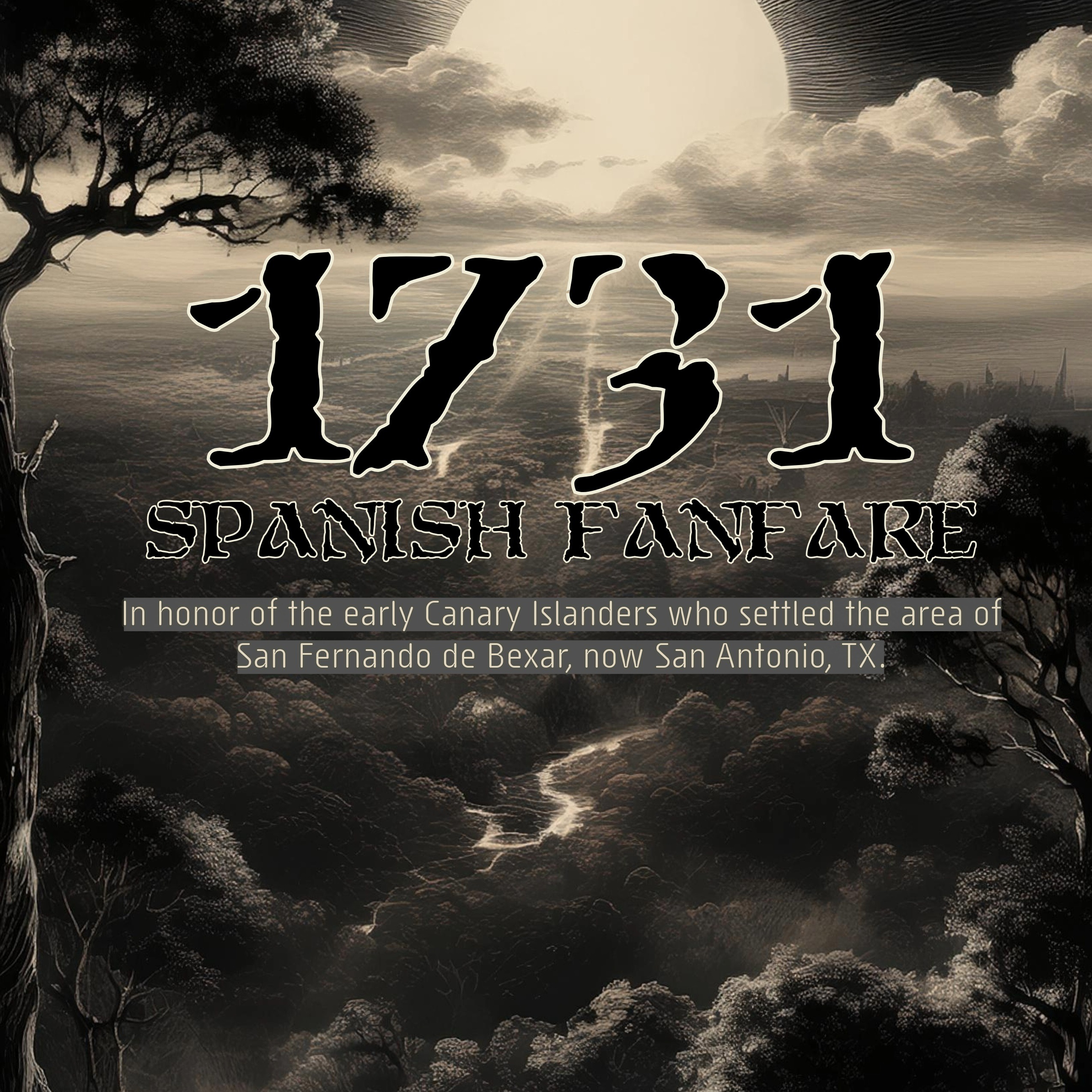 Cover Art for "1731, A Spanish Fanfare" by Ray Flores
