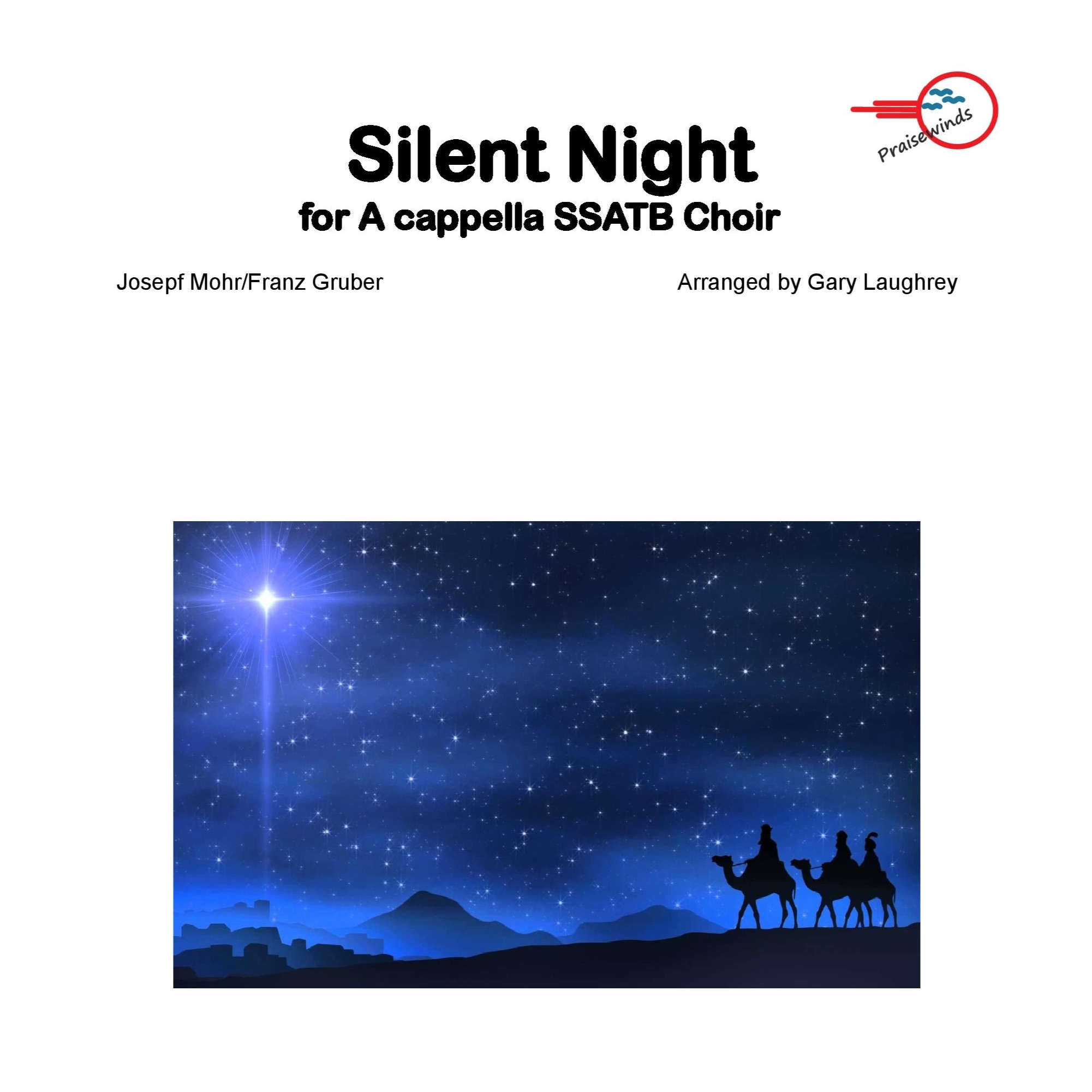 Cover Art for "Silent Night (arr. Gary Laughrey)" by Franz Gruber