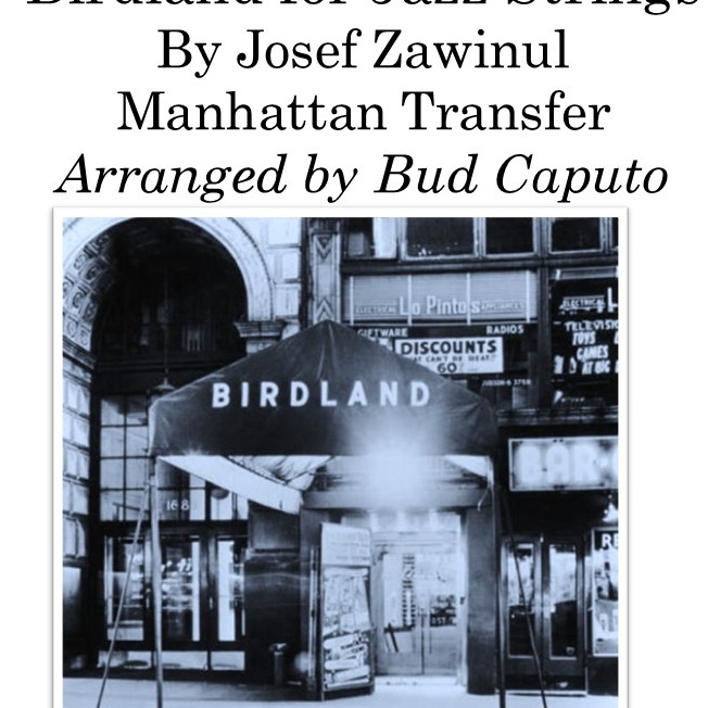Cover Art for "Birdland (arr. Bud Caputo)" by Manhattan Transfer