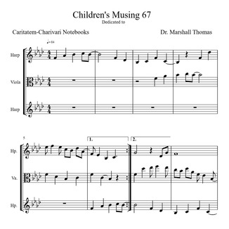 Cover Art for "Children's Musing 67" by Celebrity Chamber Players