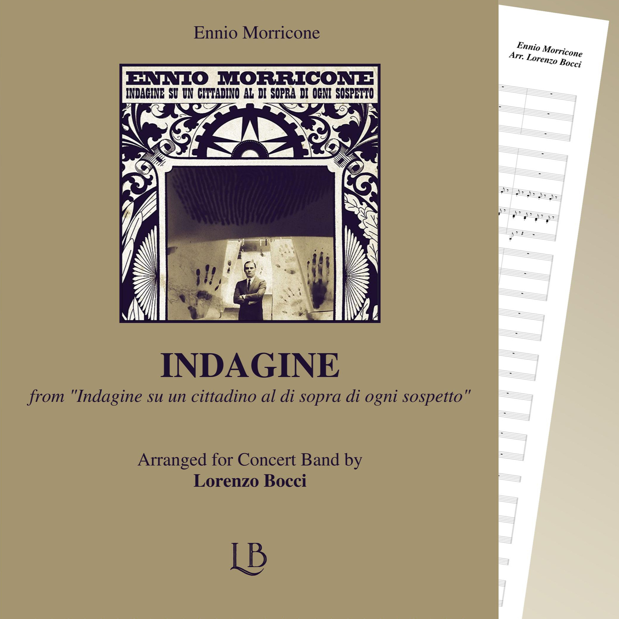 Carátula para "Musica Per L Indagine (arr. Lorenzo Bocci)" por Ennio Morricone