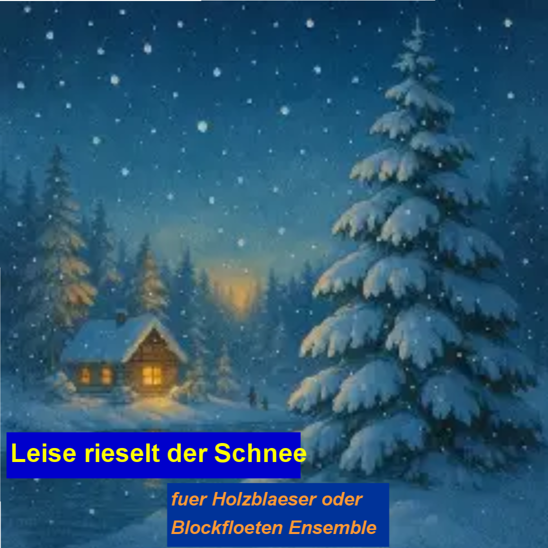 Leise rieselt der Schnee by Public Domain Sheet Music for Woodwind ...