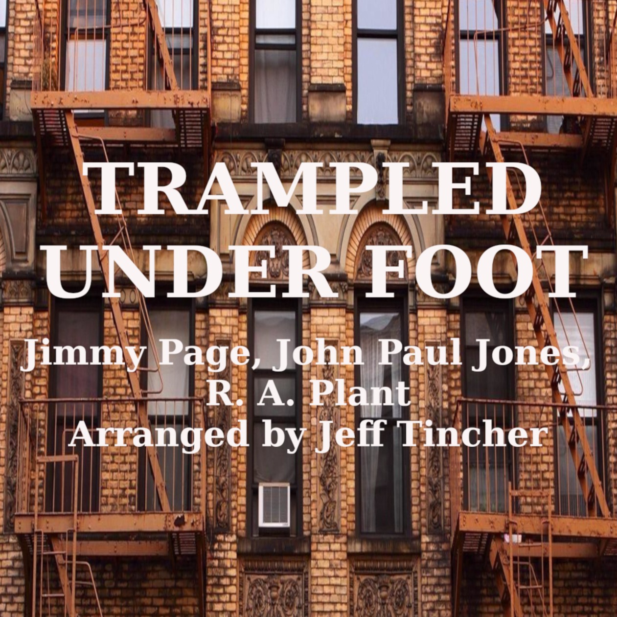 Cover Art for "Trampled Under Foot (arr. Jeff Tincher)" by Jimmy Page