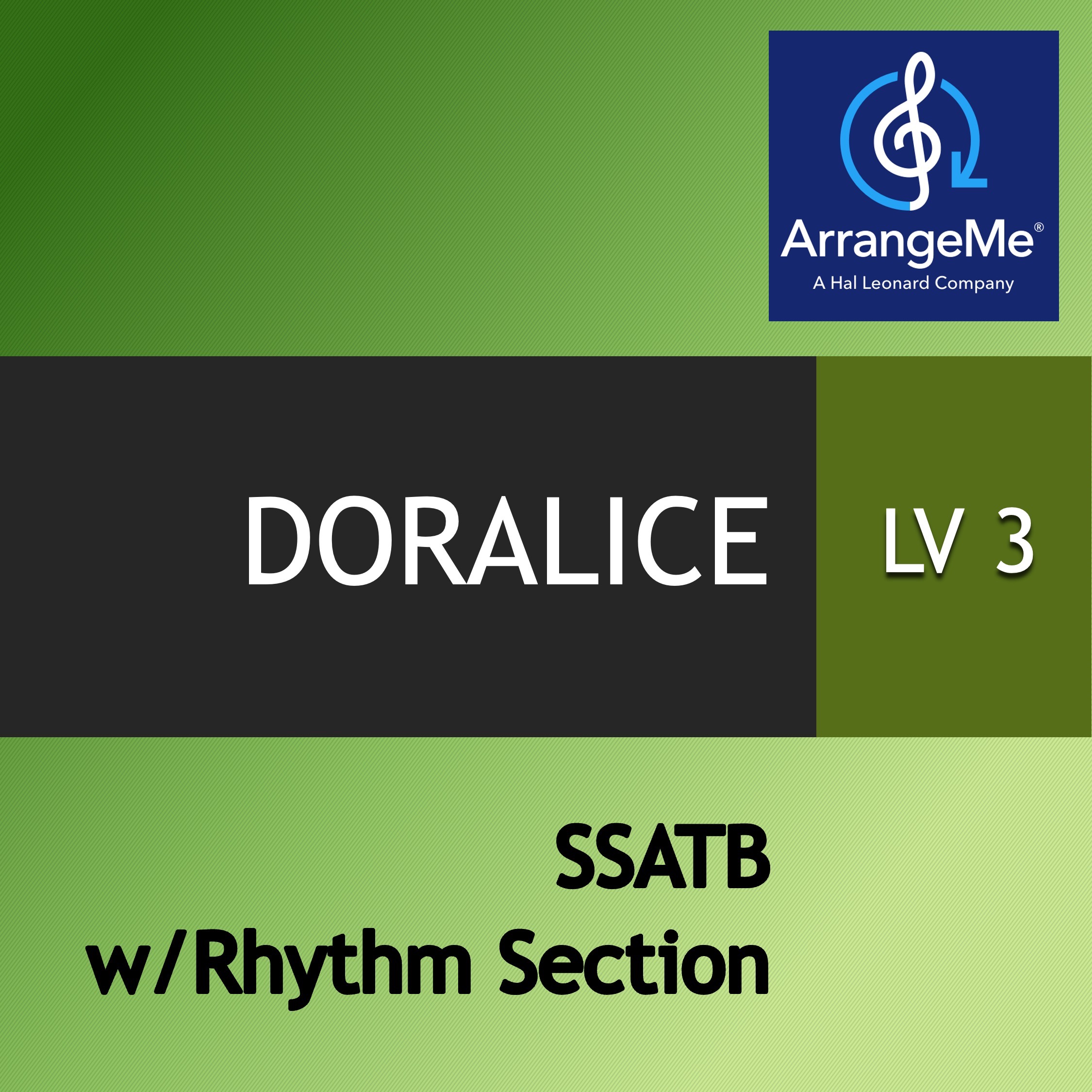 Cover Art for "Doralice (arr. Will Clements / Anchor Music Publications)" by Stan Getz