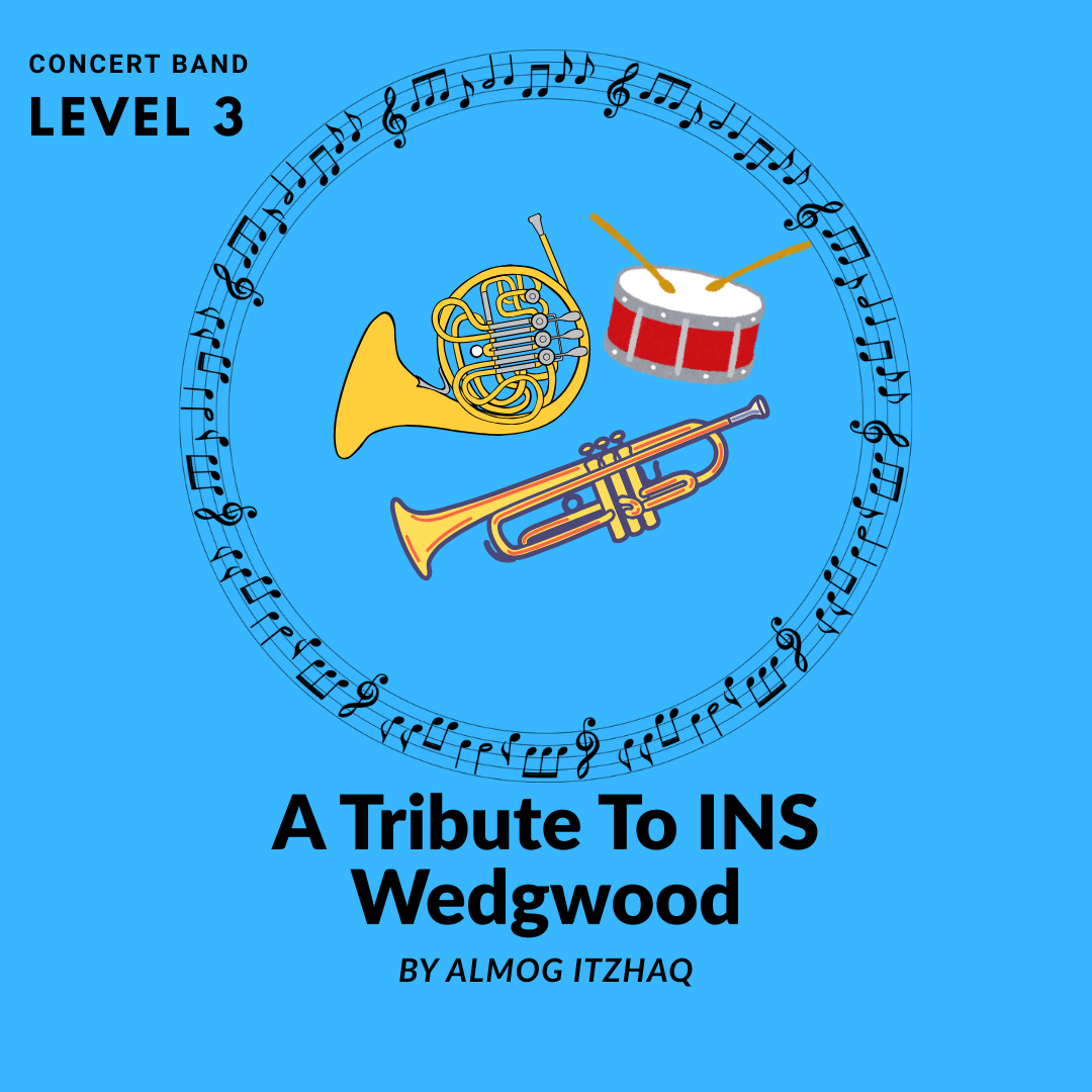 Cover Art for "A Tribute To INS Wedgwood" by Almog Itzhaq