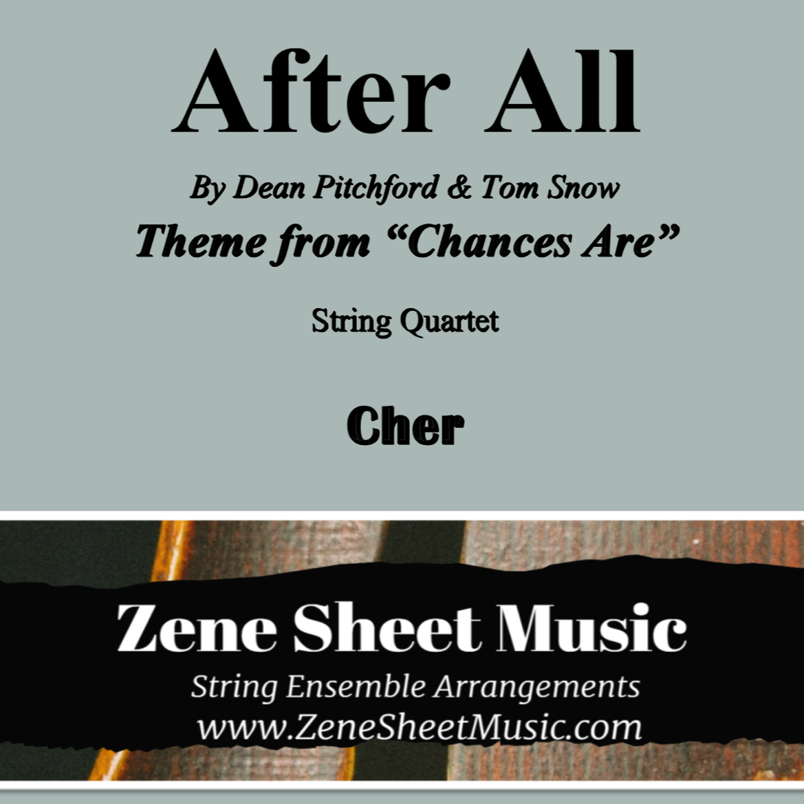 Cover Art for "After All (arr. Eve C. Mailly - Zene Strings)" by Tom Snow