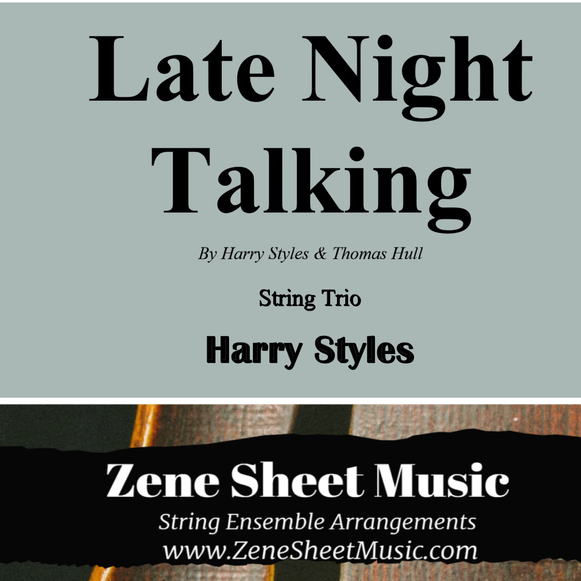 Abdeckung für "Late Night Talking (arr. Eve C. Mailly - Zene Strings)" von Harry Styles