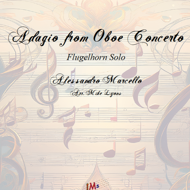 Abdeckung für "Adagio from the Oboe Concerto in C - Marcello (Brass choir w. Flugel solo) (arr. Mike Lyons)" von Alessandro Marcello
