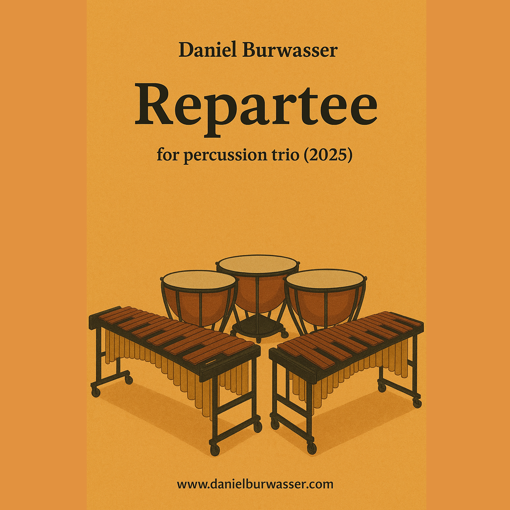 Cover Art for "Repartee" by Daniel Burwasser