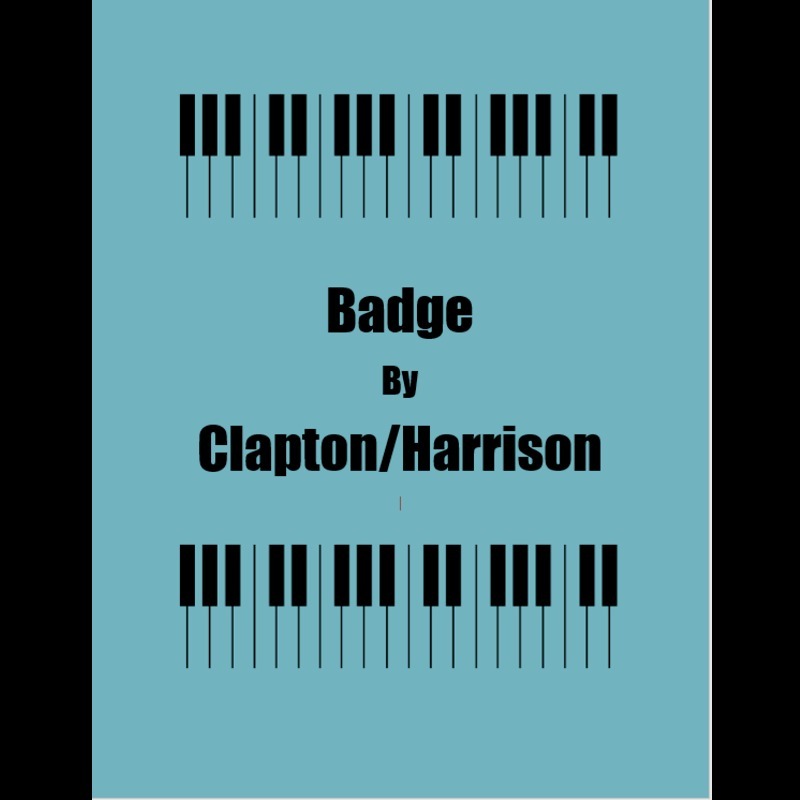 Carátula para "Badge (arr. George Kaplan)" por Cream