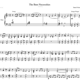 Couverture pour "The Bare Necessities (arr. Daniel Nicholson)" par Terry Gilkyson
