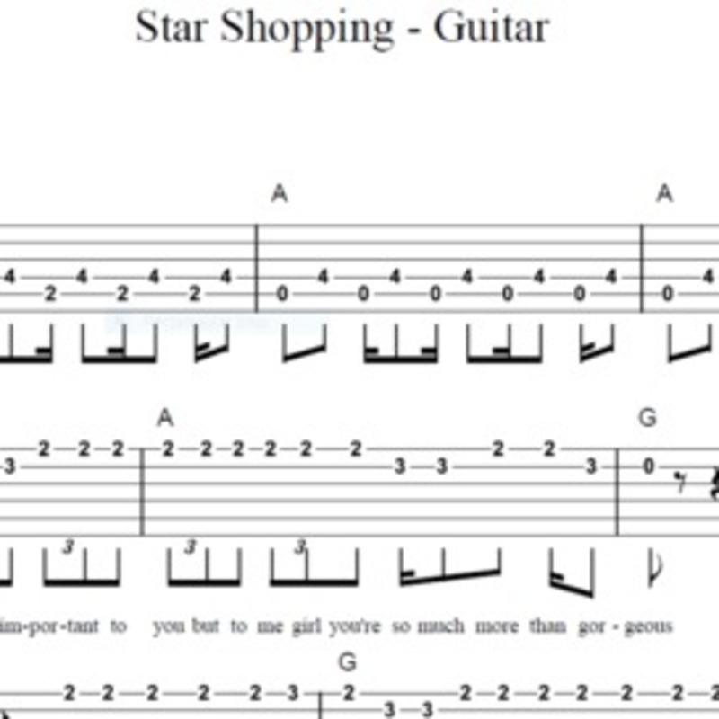 Carátula para "Star Shopping - Guitar" por BSR