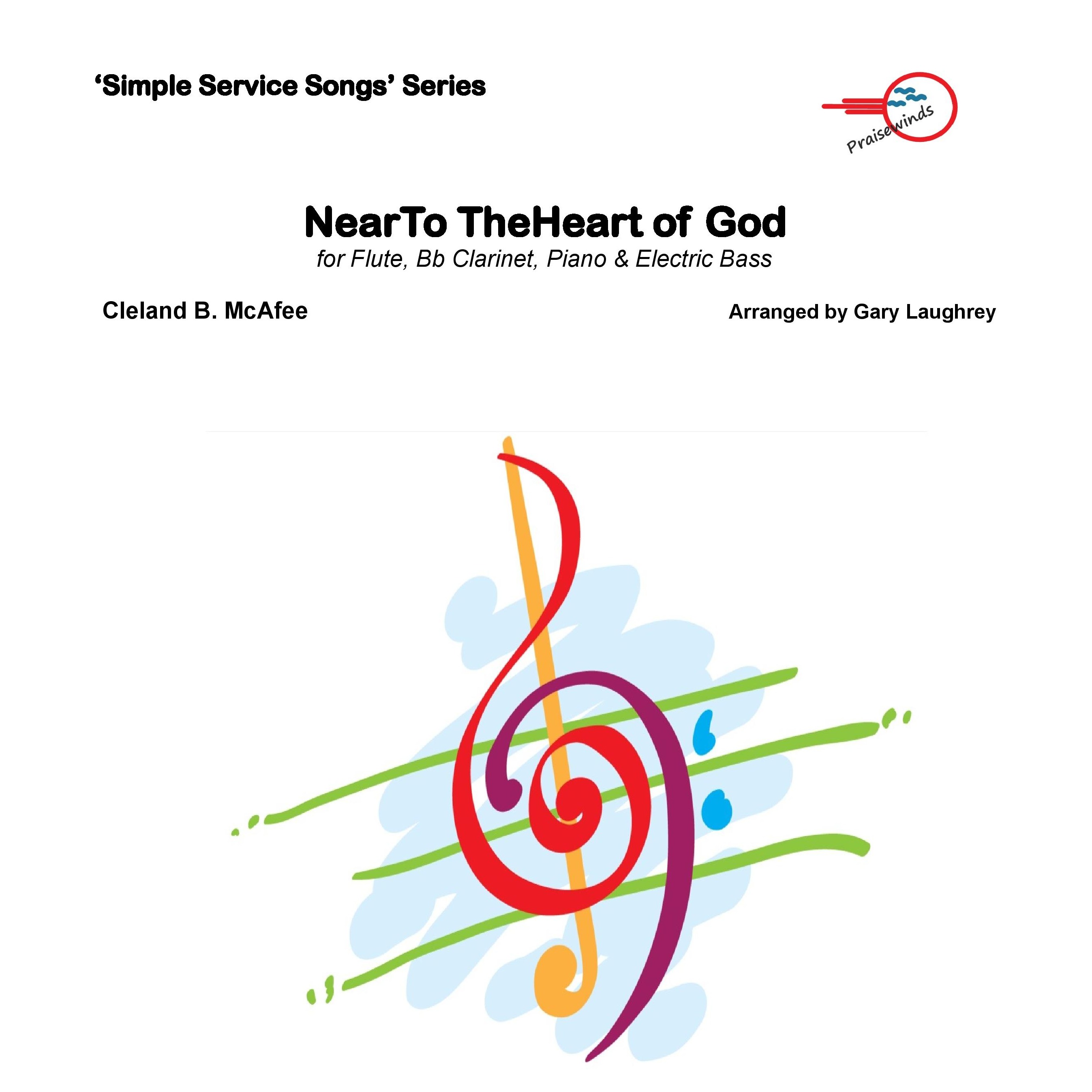Couverture pour "Near to the Heart of God (arr. Gary Laughrey)" par Cleland B. McAdee