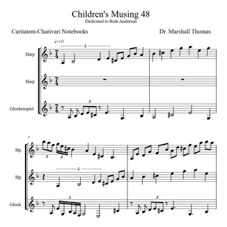 Cover Art for "Children's Musing 48" by Celebrity Chamber Players