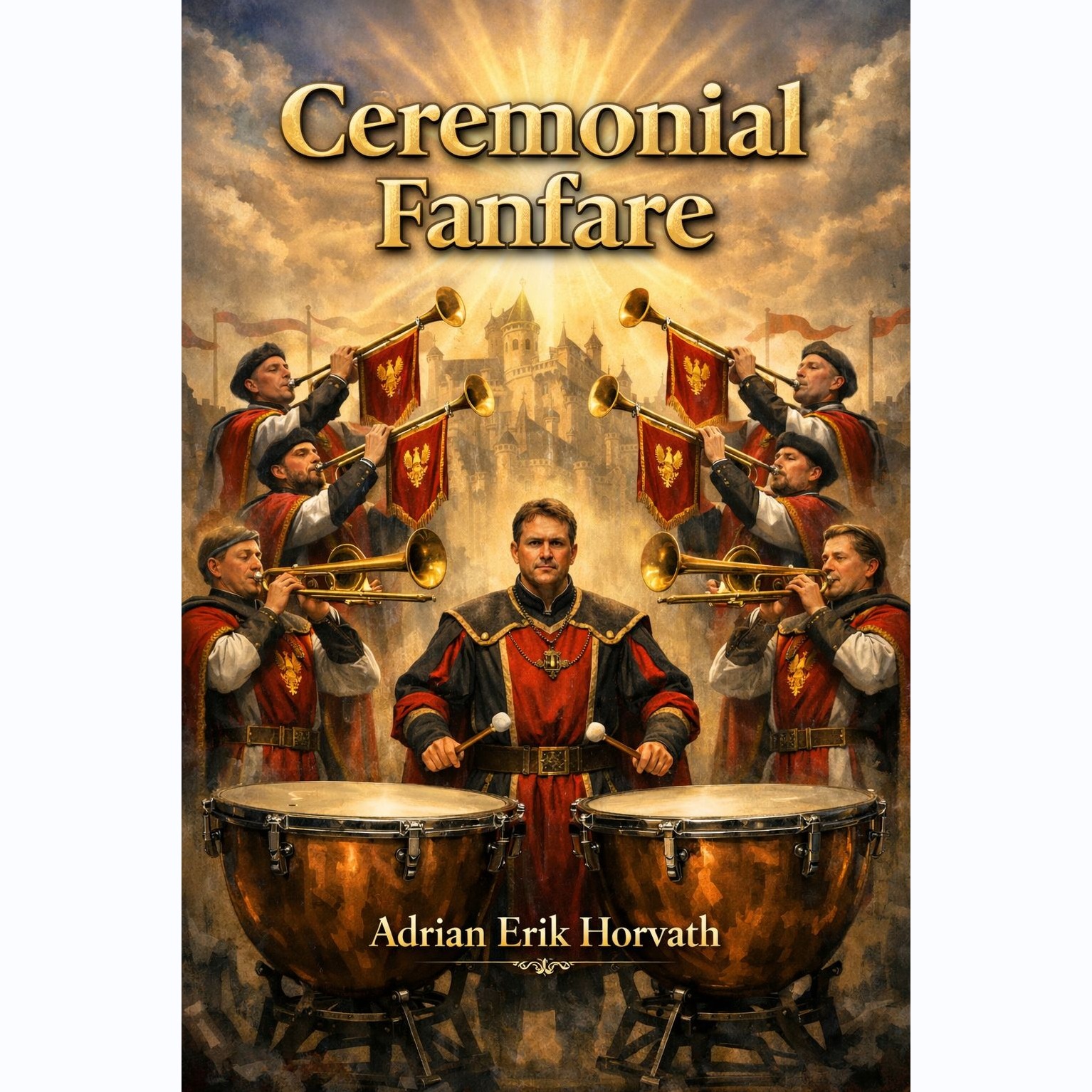 Carátula para "Ceremonial Fanfare" por Adrian Erik Horvath