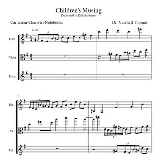 Cover Art for "Children's Musing" by Celebrity Chamber Players