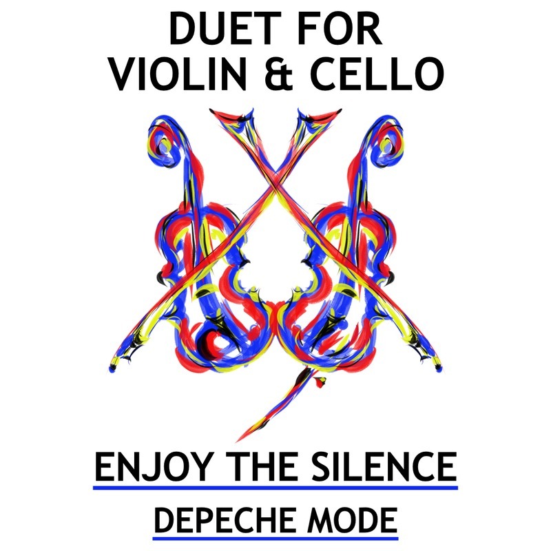 Cover Art for "Enjoy The Silence (arr. Sarah James & Jaya Hanley of The Chapel Hill Duo)" by Depeche Mode