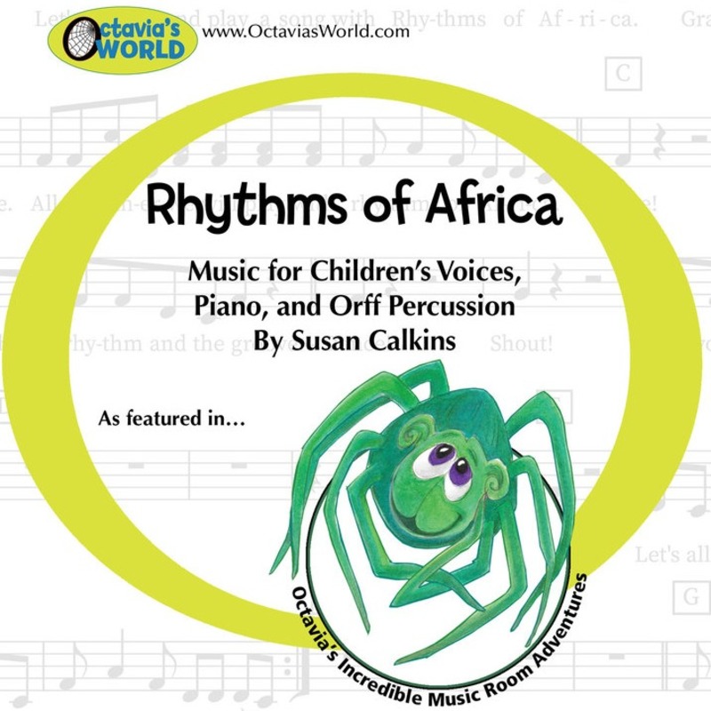 Cover Art for "Rhythms of Africa" by Susan Calkins