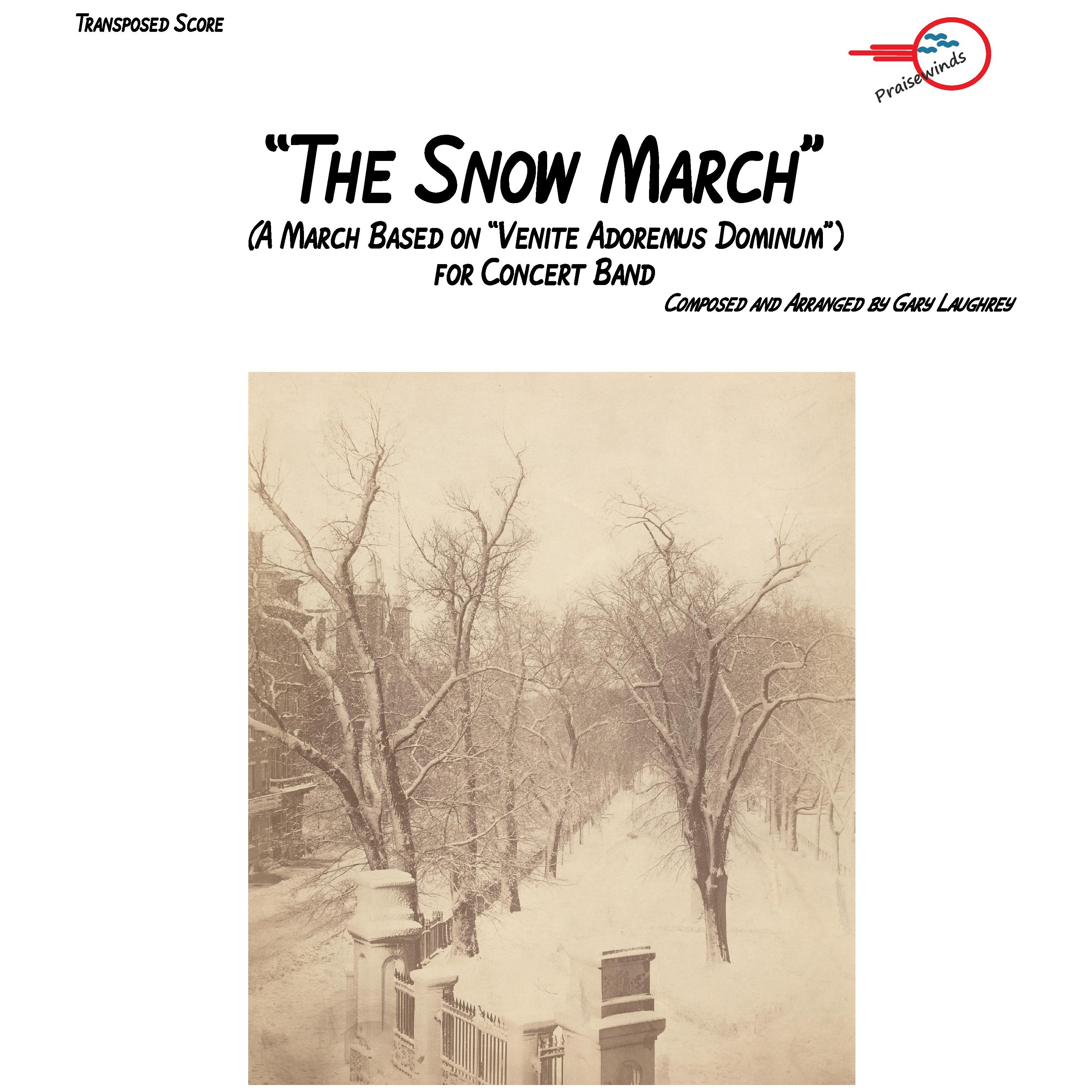 Cover Art for "The Snow March" by Gary Laughrey
