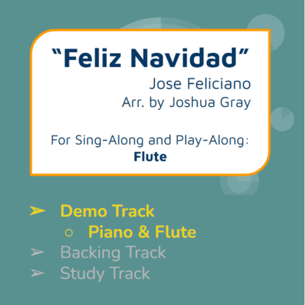 Cover Art for "Feliz Navidad (arr. Joshua Gray)" by Jose Feliciano