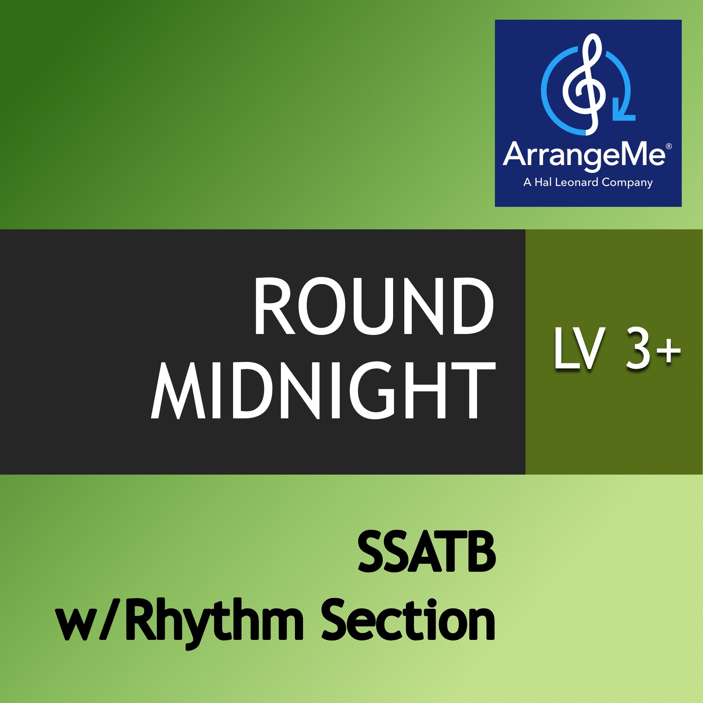 Cover Art for "'round Midnight (arr. Jeremy Fox / Anchor Music Publications)" by Thelonious Monk