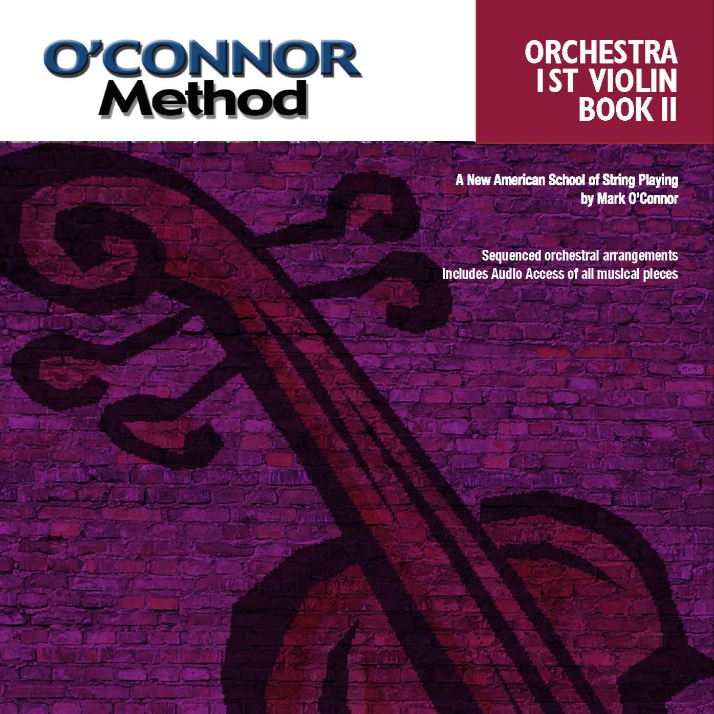 Couverture pour "O'Connor Method - Orchestra Book II (1st Violin)" par Mark O'Connor