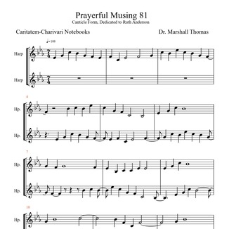 Cover Art for "Prayerful Musing 81" by Celebrity Chamber Players