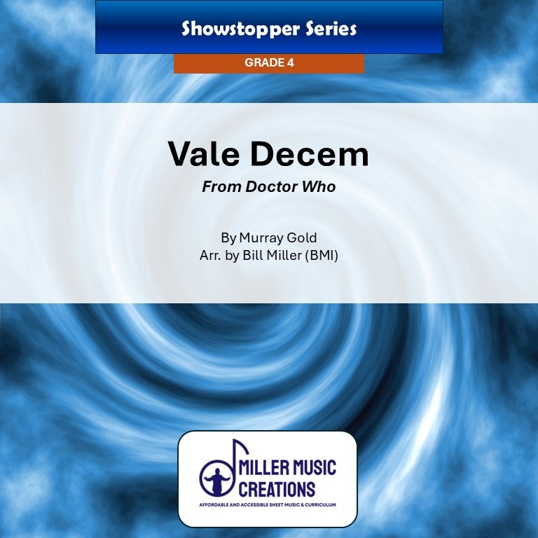 Cover Art for "Vale Decem (arr. Bill Miller)" by Murray Gold
