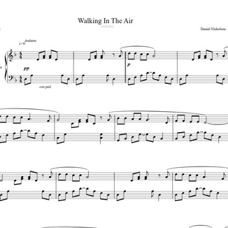 Abdeckung für "Walking In The Air (arr. Daniel Nicholson)" von Howard Blake
