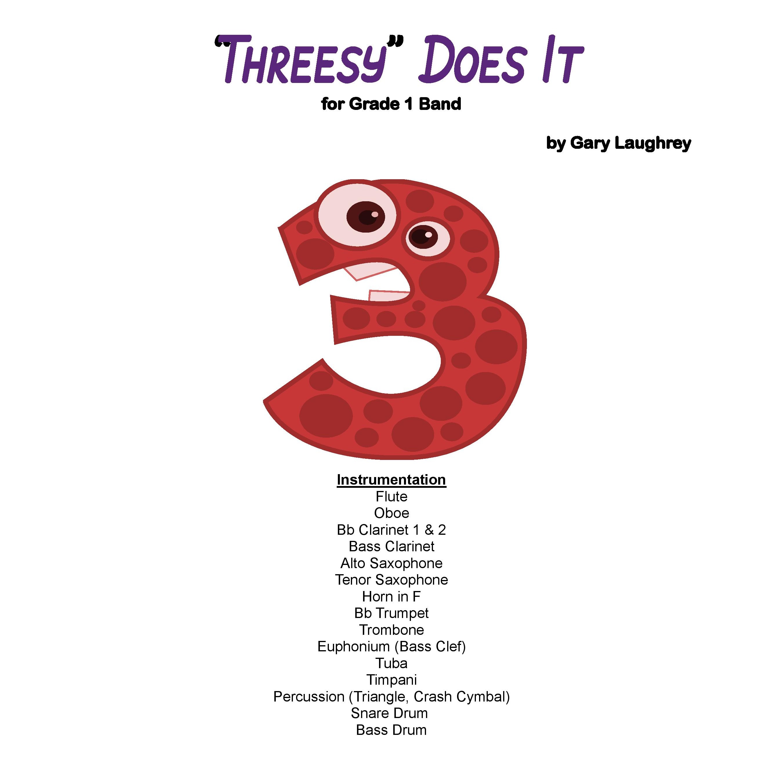 Cover Art for "'Threesy' Does It" by Gary Laughrey