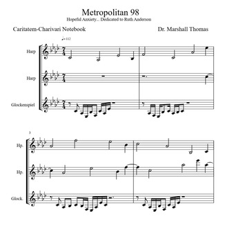 Abdeckung für "Metropolitan 98" von Celebrity Chamber Players