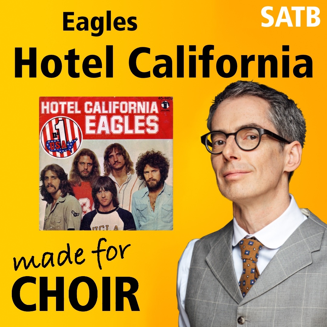 Carátula para "Hotel California (arr. Oliver Gies)" por Eagles