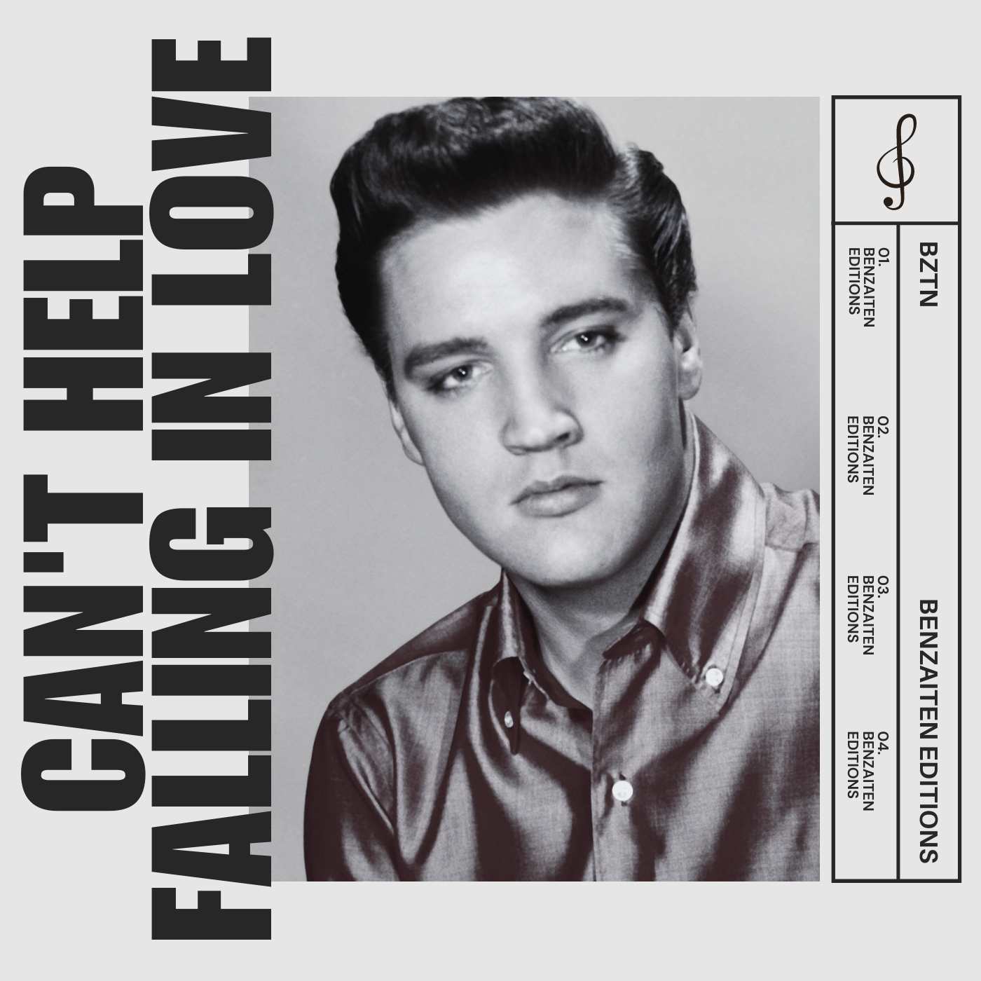 Cover Art for "Can't Help Falling In Love (arr. Benzaiten Editions)" by Elvis Presley