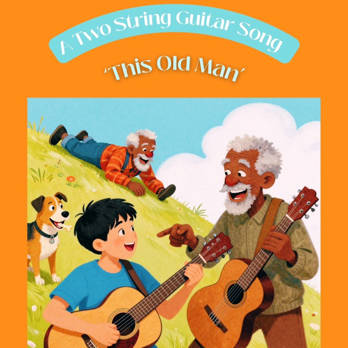 Abdeckung für "This Old Man (A Two String Guitar Song) (arr. Danny Crocome)" von Traditional