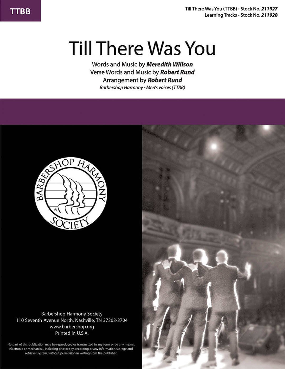 Till There Was You (from The Music Man) (arr. Robert Rund)