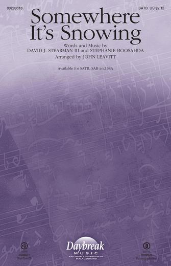 Somewhere It’s Snowing (arr. John Leavitt) – Percussion 1 & 2