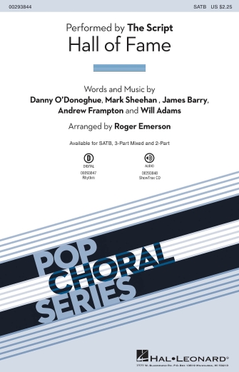 Hall of Fame (feat. Will.I.Am) (arr. Roger Emerson) – Synthesizer Hall of Fame (feat. Will.I.Am) (arr. Roger Emerson) – Synthesizer