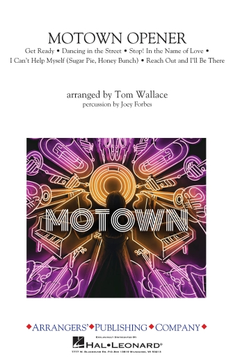 Motown Theme Show Opener (arr. Tom Wallace) – Full Score Motown Theme Show Opener (arr. Tom Wallace) – Full Score