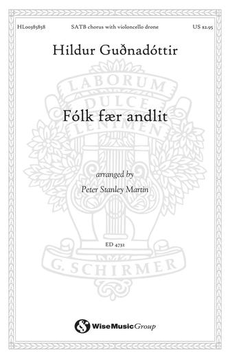 Folk faer andlit (arr. Peter Stanley Martin) Folk faer andlit (arr. Peter Stanley Martin)