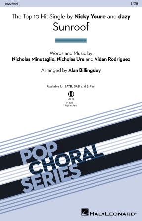 Sunroof (arr. Alan Billingsley) – Bass Sunroof (arr. Alan Billingsley) – Bass