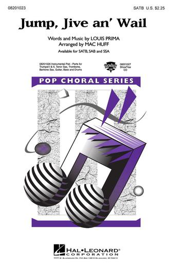 Jump, Jive An’ Wail (arr. Mac Huff) – Trumpet 1 Jump, Jive An’ Wail (arr. Mac Huff) – Trumpet 1