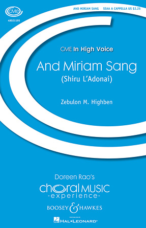 And Miriam Sang (Shiru L’Adonai) And Miriam Sang (Shiru L’Adonai)