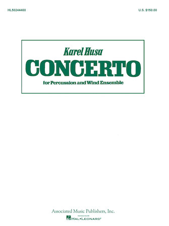 Concerto for Percussion and Wind Ensemble (Score Only) – Conductor Concerto for Percussion and Wind Ensemble (Score Only) – Conductor
