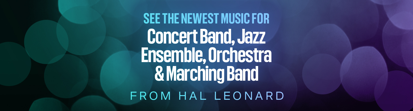 Current Promotions - New releases for Concert Band, Jazz Ensemble, Marching Band, and Orchestra